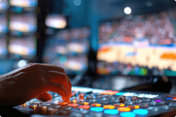 automatic content controller for broadcasting and sports