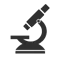 Sentry dark gray microscope logo