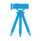 surveyor blue laser level tripod logo