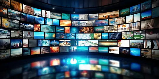 FAST Channels Monitoring huge multi-monitor system