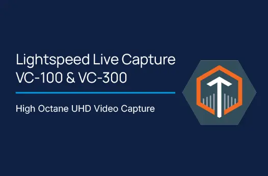 live capture technical product sheet cover