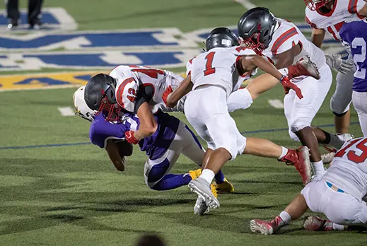 pulse customer story american football sports tackling player