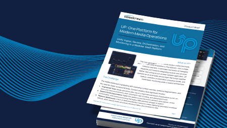 one platform for modern media ops up product brief