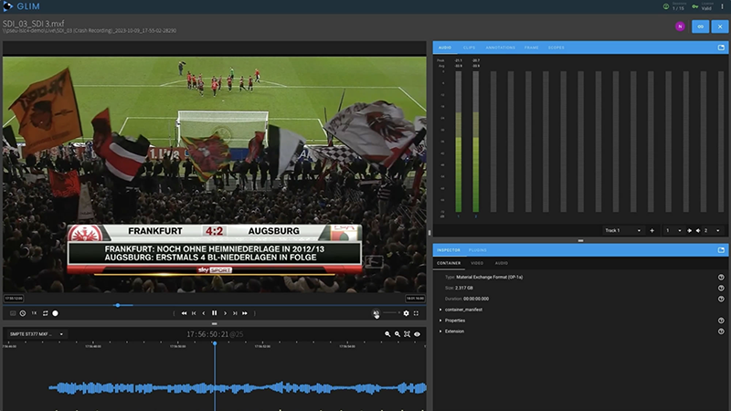 glim software screen shot