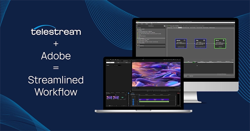 adobe streamlined workflow with telestream