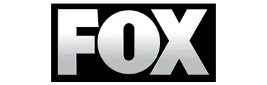 Fox network gray and black logo