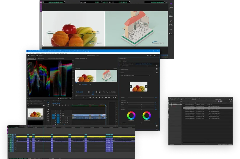Video editing interface