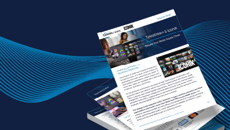 Telestream and Iconik solution brief cover