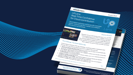 UP.Lens: Real-Time Confidence for Cloud Contribution product brief cover